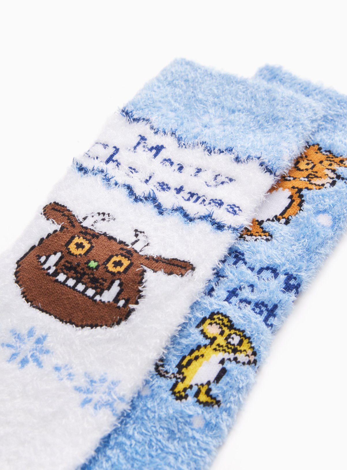 The Gruffalo Christmas Cosy Socks 2-Pack 3-5.5 Infant - Image 2 thumbnail